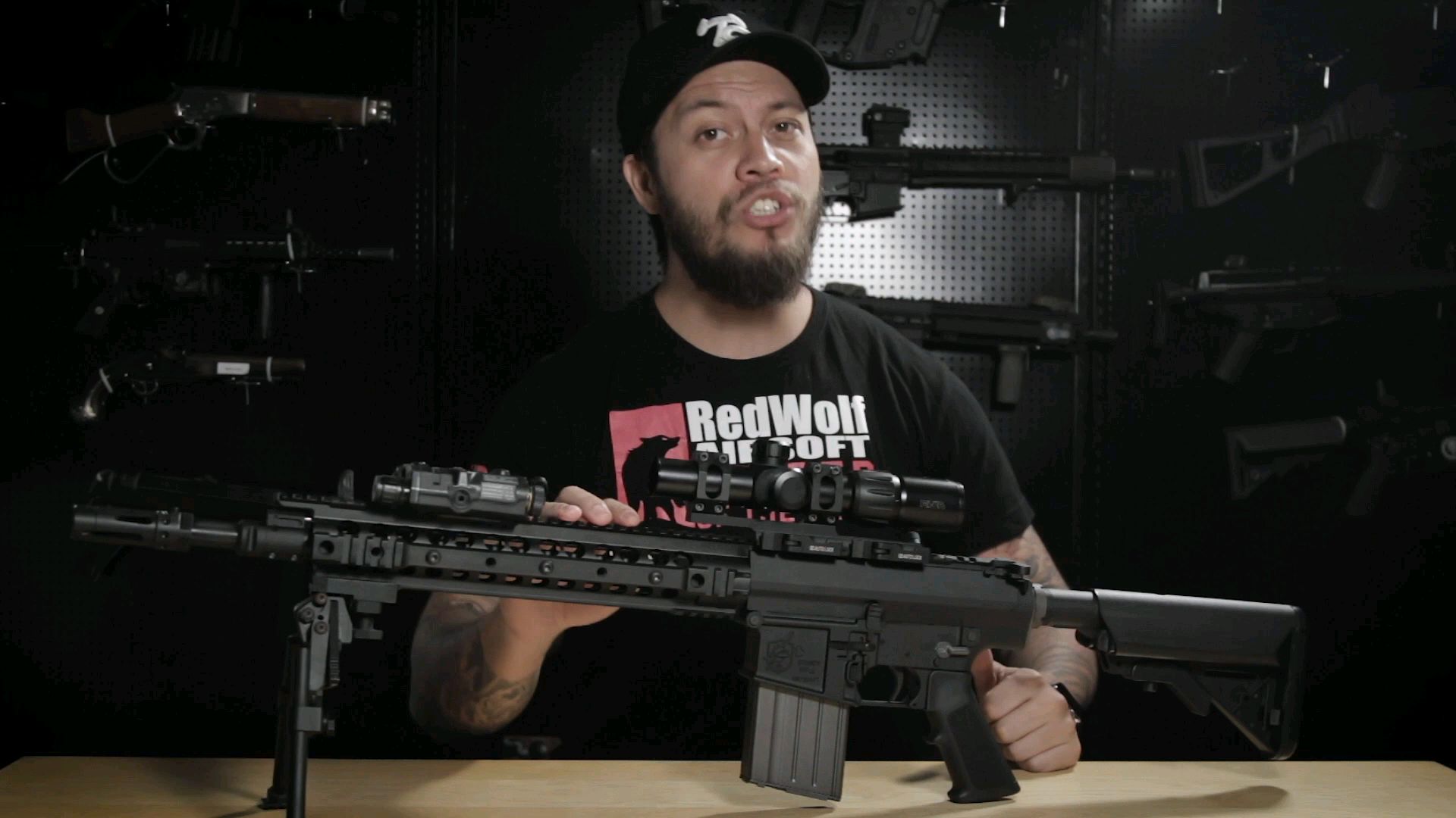 【Redwolf Airsoft】VFC/KAC SR25 ECC紧凑型半自动气动回膛精确小铳